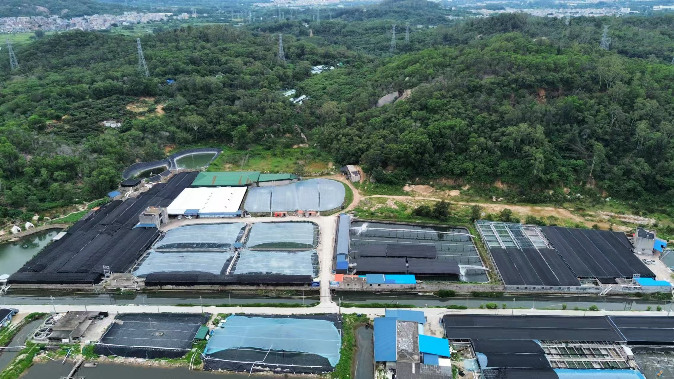 昇蓝海马养殖基地航拍