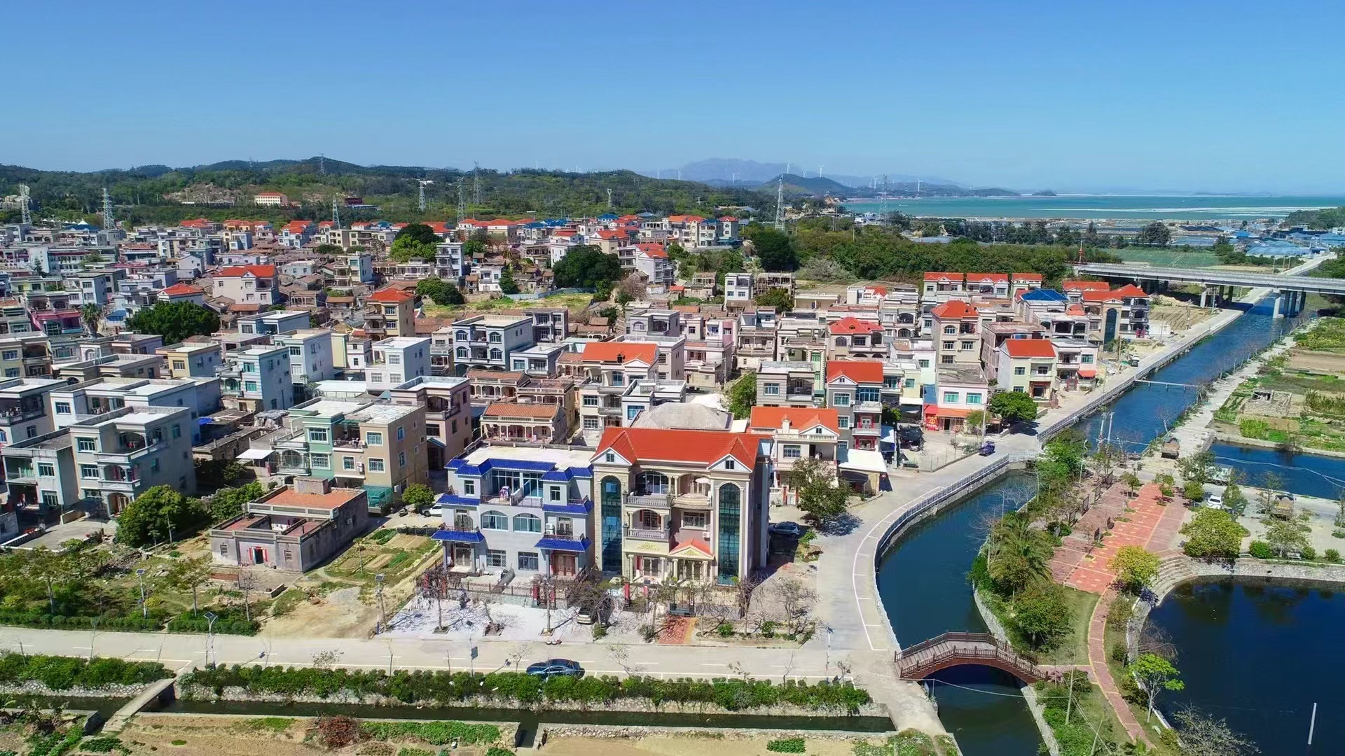 福建东山岛港西村周边环境