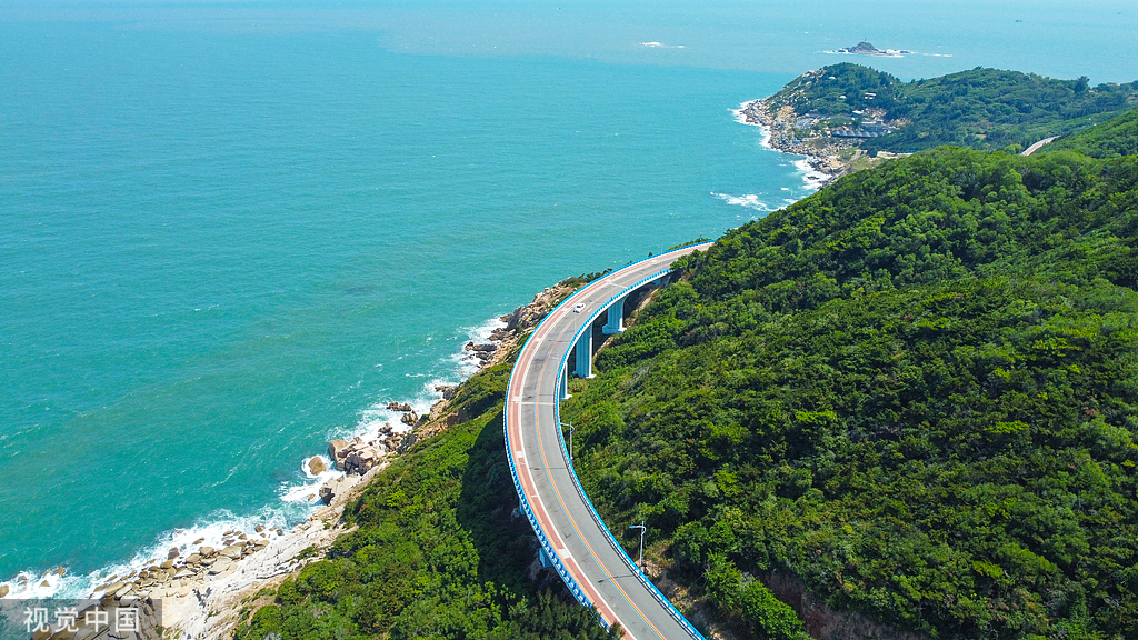 福建东山岛海岸线环岛公路